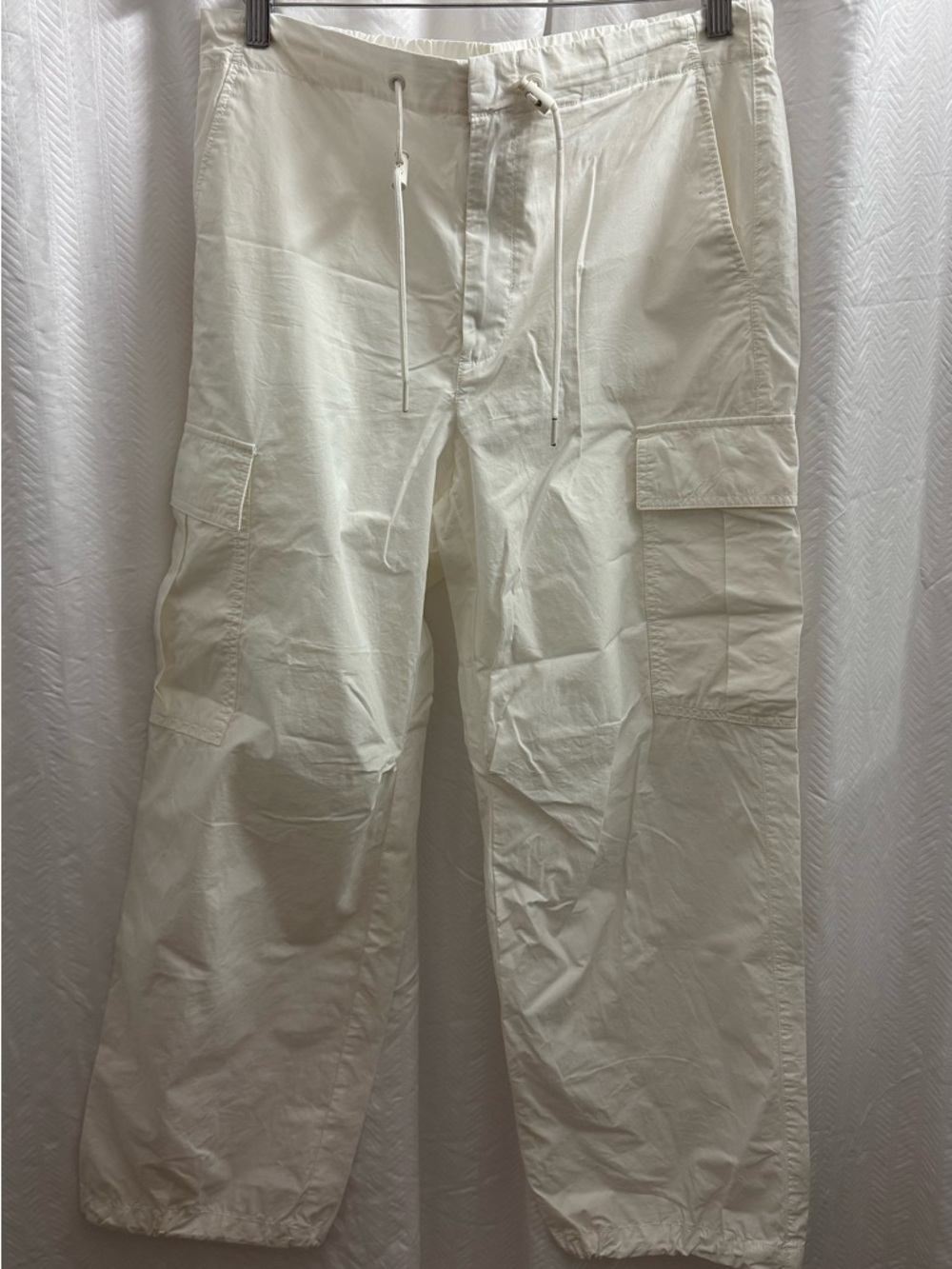 GAP white Cargo Jogger cotton Pants